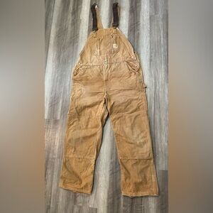 Distressed double Knee Carhartt Overalls